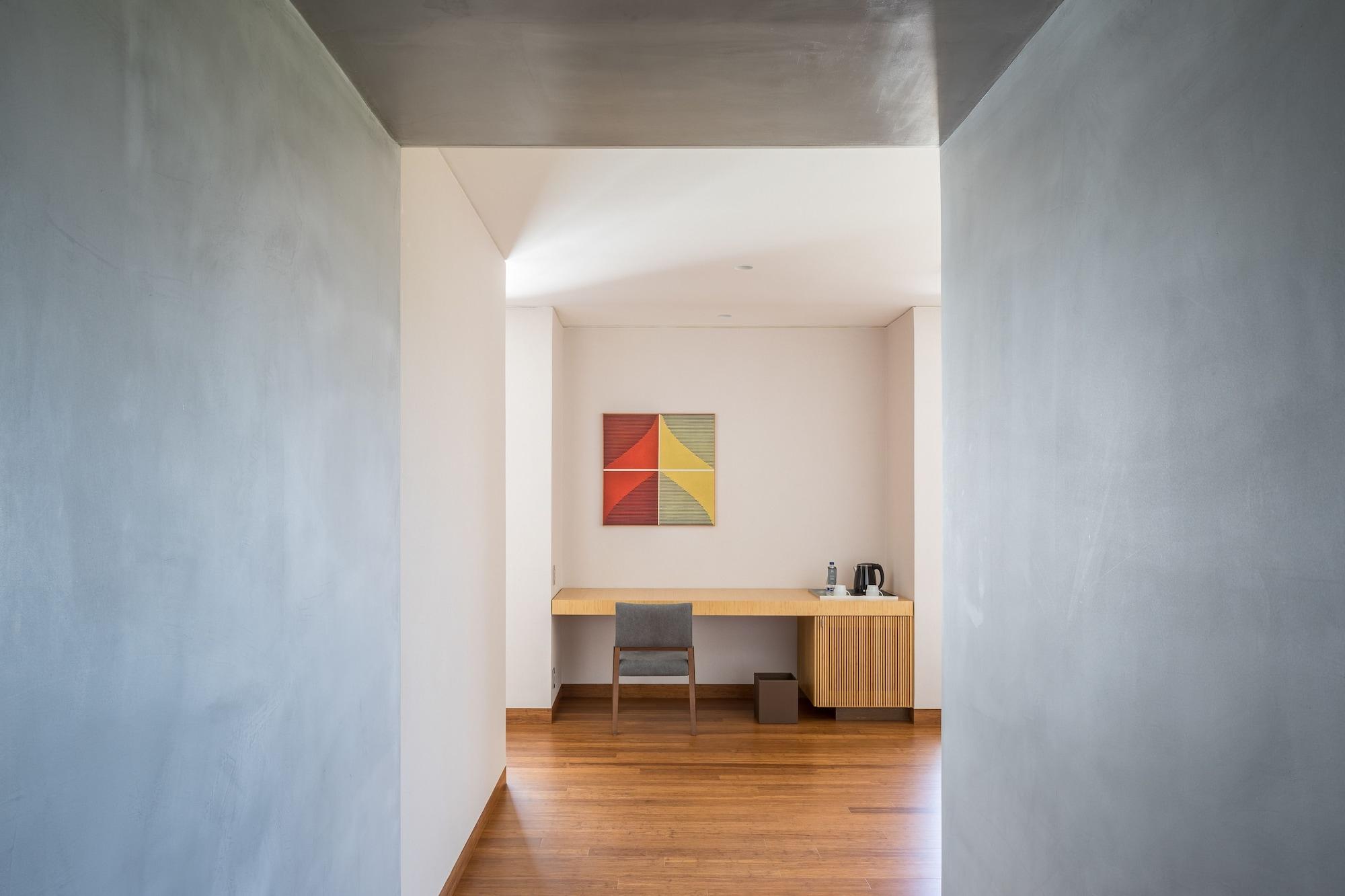B Hotel Brasília Ngoại thất bức ảnh A room at the museum