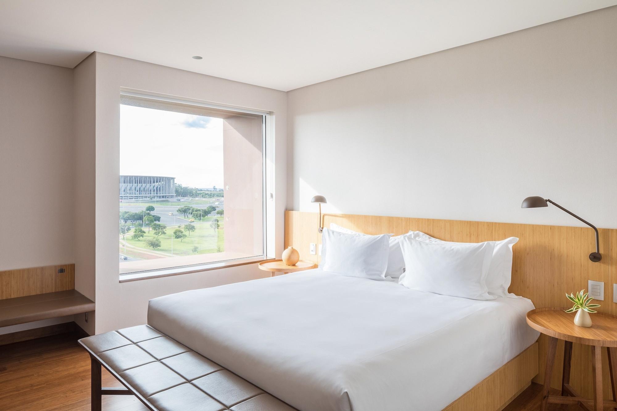 B Hotel Brasília Ngoại thất bức ảnh A bedroom at the hotel